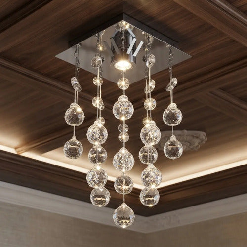 Lustre Cristal Outonal