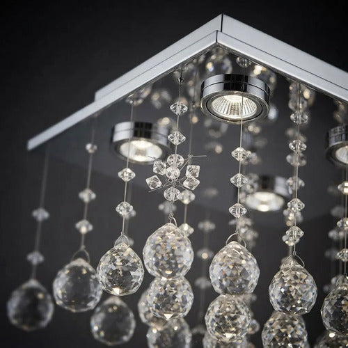 Lustre Cristal Pirâmide
