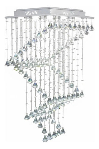 Lustre Arraia Cristal Pião