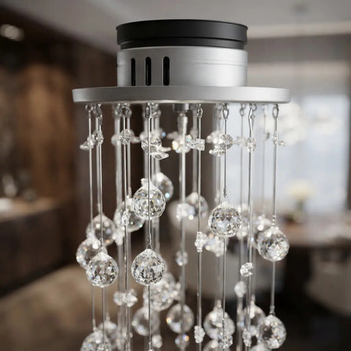 Lustre Cascata Cristal Orvalho