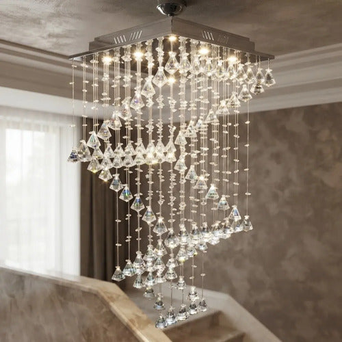 Lustre Arraia Cristal Pião