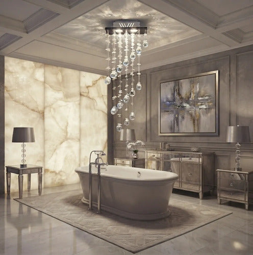 Lustre Cristal Rampa