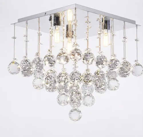 Lustre Pirâmide Quadrado Hathor