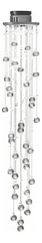 Lustre Cascata Cristal Orvalho