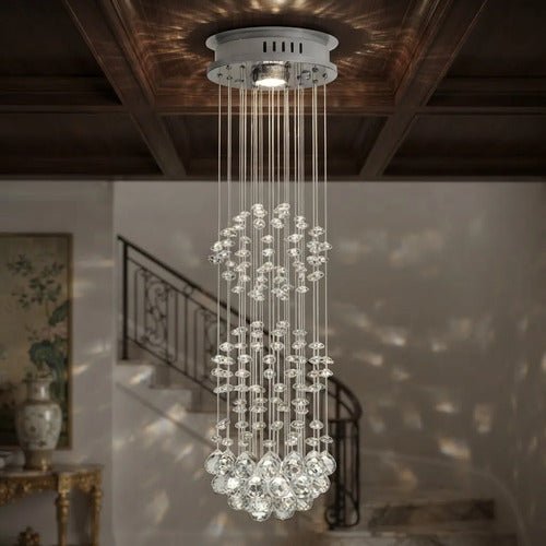 Lustre Cristal 3 Esferas
