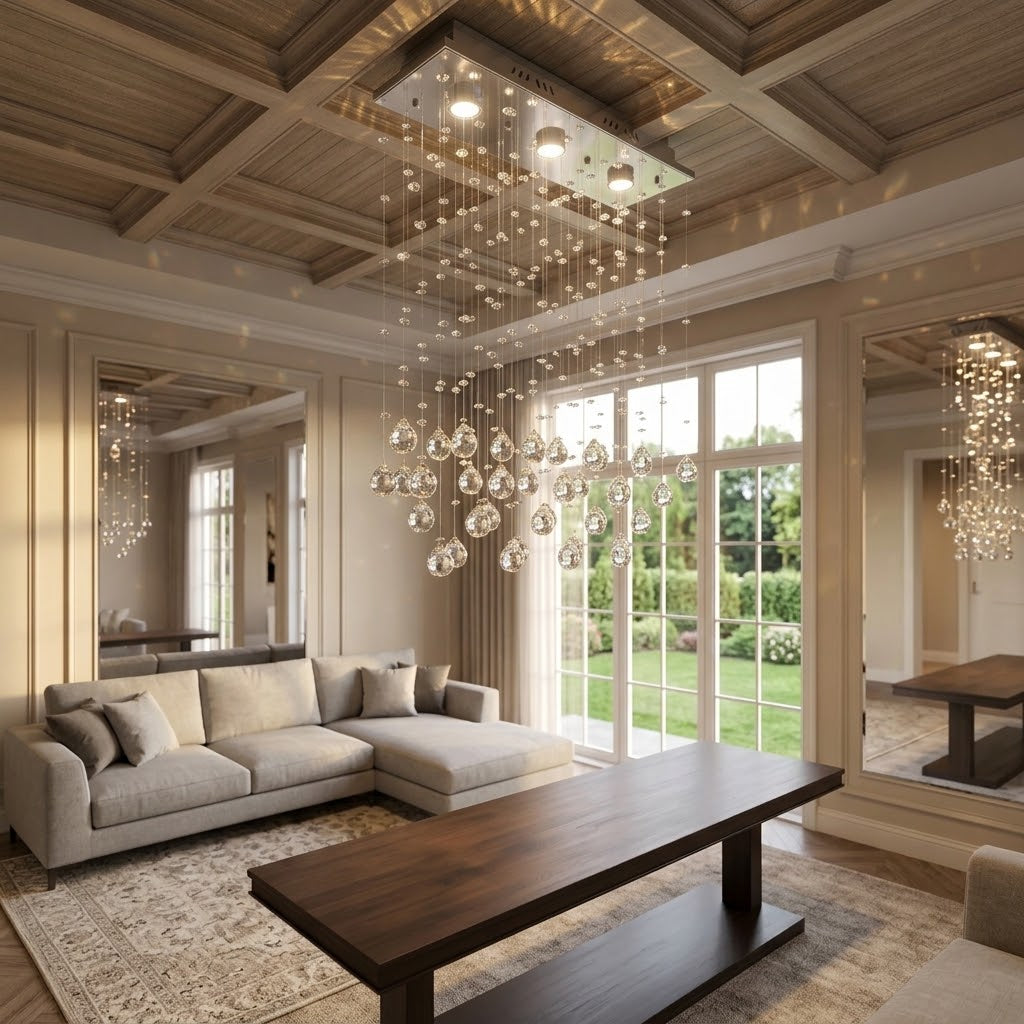 Lustre Brumas Retangular