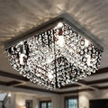 Lustre de Cristal Quadrado Pudim
