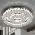 Lustre Aliança Redondo 2 Anéis Slim