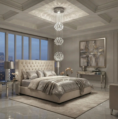 Lustre Cristal 3 Esferas